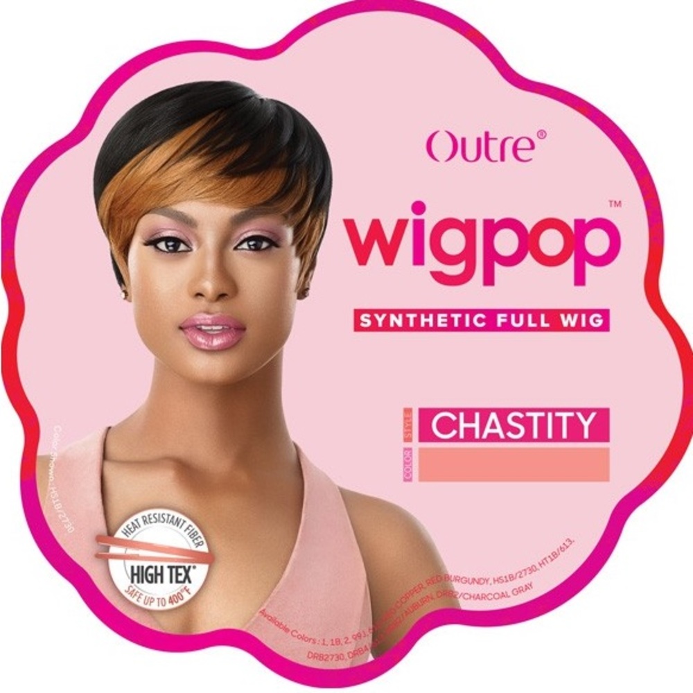 Wigpop synthetic full wig “Chastity” style heat resistant fibers